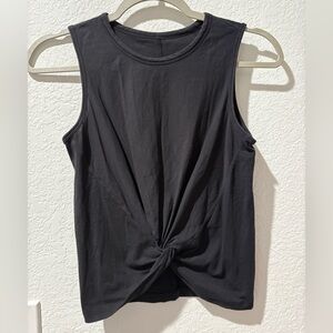 lululemon athletica Black Muscle Tee